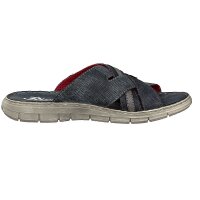 Rieker Herren Pantolette blau