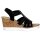 Rieker Damen Sandalette schwarz