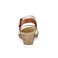 Rieker Damen Sandalette wei&szlig;