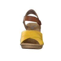 Rieker Damen Sandalette gelb