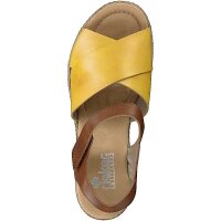 Rieker Damen Sandalette gelb