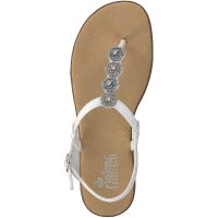 Rieker Damen Sandale wei&szlig;