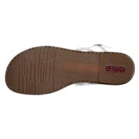 Rieker Damen Sandale wei&szlig;