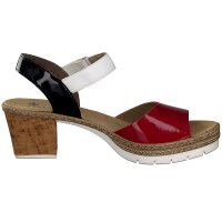Rieker Damen Sandalette rot