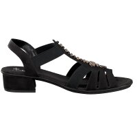 Rieker Damen Sandalette schwarz