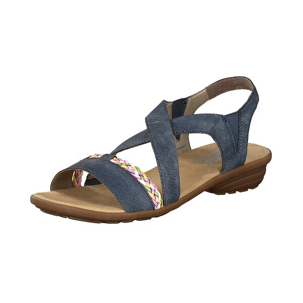 Rieker Damen Sandale blau