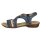 Rieker Damen Sandale blau