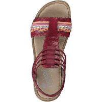 Rieker Damen Sandale rot