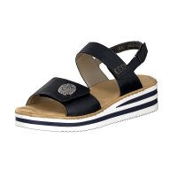 Rieker Damen Sandale blau