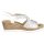 Rieker Damen Sandalette wei&szlig;