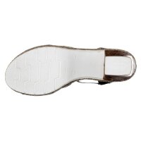 Rieker Damen Sandalette schwarz