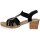 Rieker Damen Sandalette schwarz