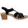 Rieker Damen Sandalette schwarz