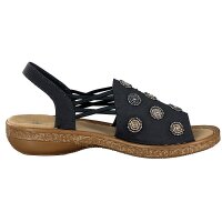Rieker Damen Sandale blau