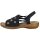 Rieker Damen Sandale blau