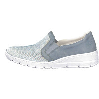 Rieker Damen Slipper blau