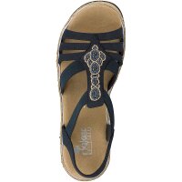 Rieker Damen Sandale blau