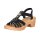 Rieker Damen Sandalette schwarz