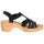 Rieker Damen Sandalette schwarz