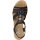 Rieker Damen Sandalette schwarz