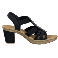 Rieker Damen Sandalette blau