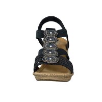 Rieker Damen Sandalette blau