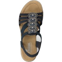 Rieker Damen Sandalette blau