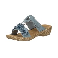 Rieker Damen Pantolette blau