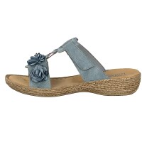 Rieker Damen Pantolette blau