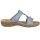 Rieker Damen Pantolette blau