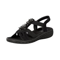 Rieker Damen Sandale schwarz