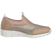 Rieker Damen Slipper rosa