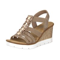 Rieker Damen Sandalette beige
