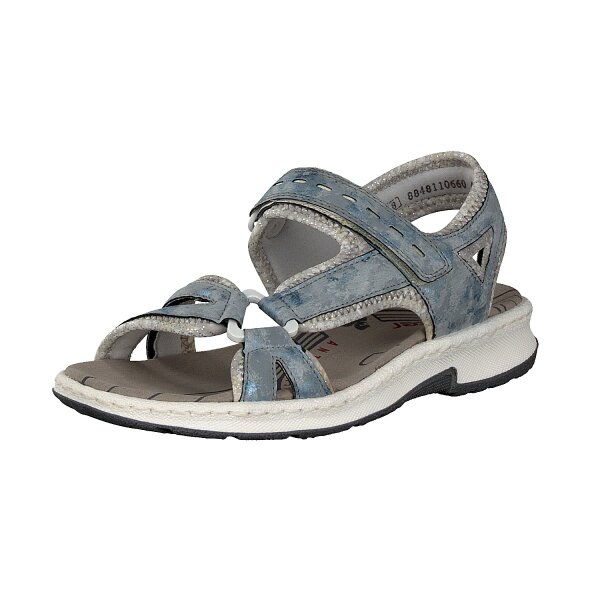 Rieker Damen Sandale blau