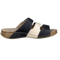 Rieker Damen Pantolette blau