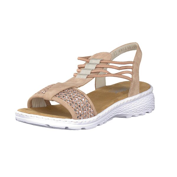 Rieker Damen Sandale rosa