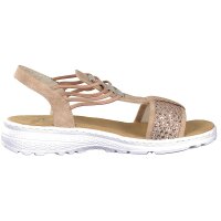 Rieker Damen Sandale rosa