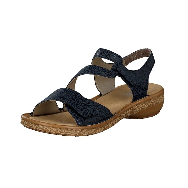 Rieker Damen Sandale blau