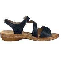 Rieker Damen Sandale blau
