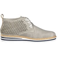 Rieker Damen Schn&uuml;rschuh grau
