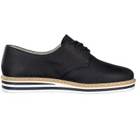 Rieker Damen Schn&uuml;rschuh blau