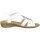 Rieker Damen Sandalette wei&szlig;