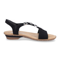 Rieker Damen Sandale schwarz