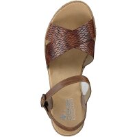 Rieker Damen Sandalette braun