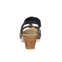 Rieker Damen Sandalette blau