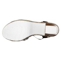 Rieker Damen Sandalette blau