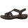 Rieker Damen Sandale grau
