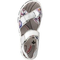 Rieker Damen Sandale metallic