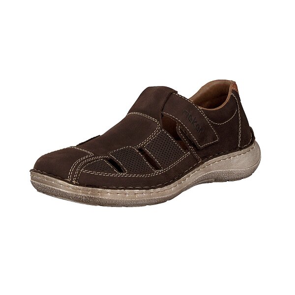 Rieker Herren Slipper braun