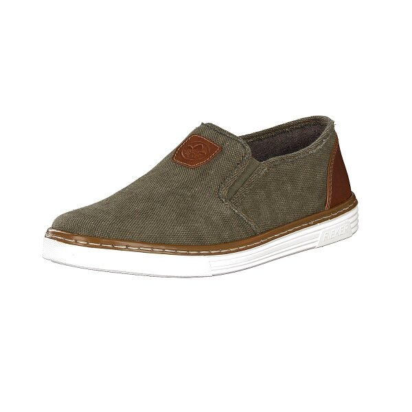 Rieker Herren Slipper gr&uuml;n